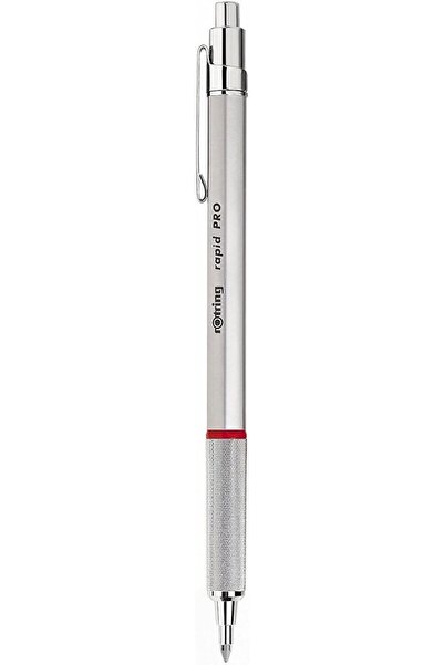 Rotring Rapid PRO Tükenmez Kalem 1904291, Krom, Tekli Kutu