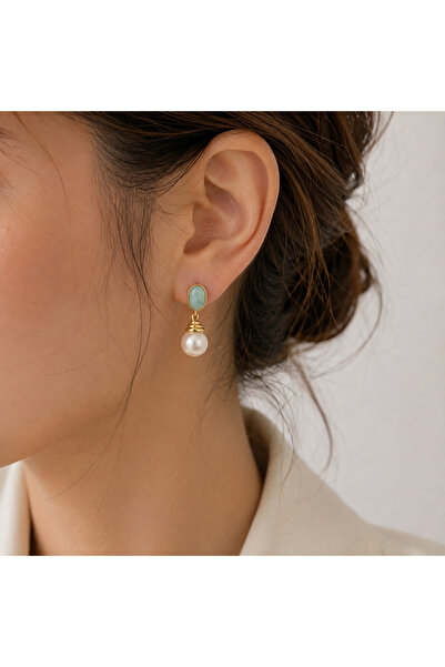 Vesce Atelier Rio Natural Stone Earrings