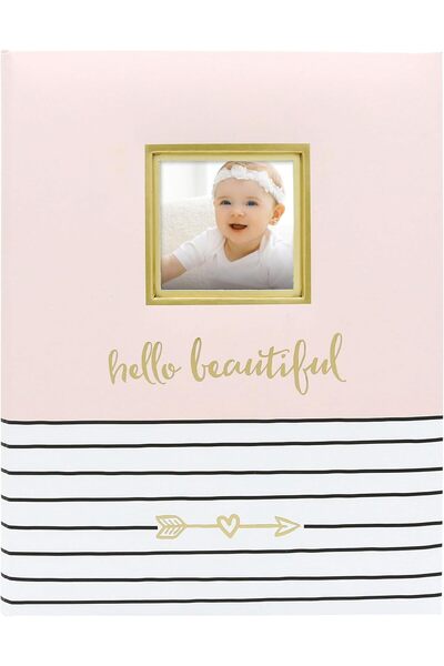 Pearhead Hello Baby İlk 5 Yıl Hatıra Defteri, yeni ve bebek bekleyen ebeveynl...
