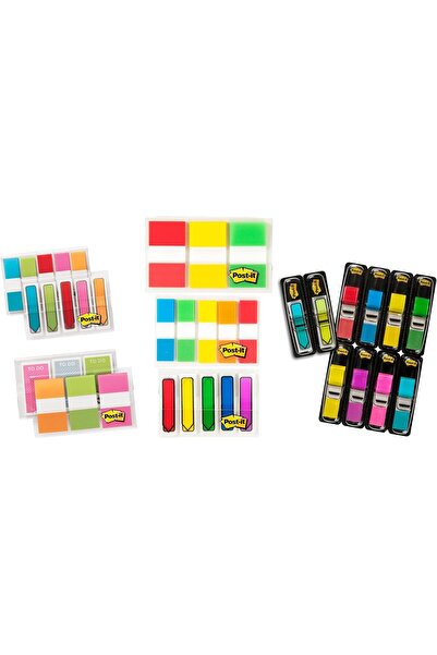 Post-it Bayraklar ve Sekmeler Değer Paketi, Ultimate Business ve Study Pack, ...