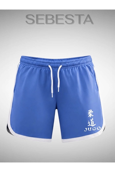 Sebesta Fashion Judo Printed Premium Jersey Ribbed Athlete Shorts