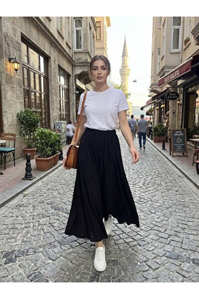 sumoda Women's wide leg pants skirt