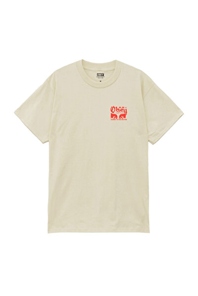 Obey Ανδρικό T-shirt Υποχωρήστε στον Ρυθμό L