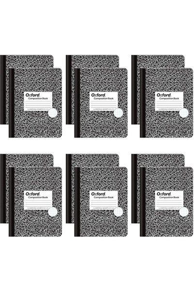 Tops Bileşim kitap, Quad çizgili, 4 alanları/inç, 9,75 X 7.5 inç, 80 yaprak, ...