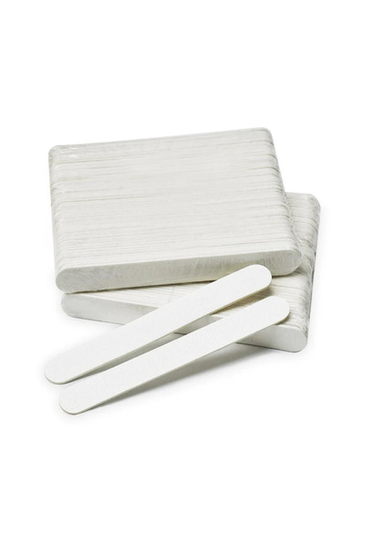 Generic Brand White nail file (50 pices) 120/180 grit