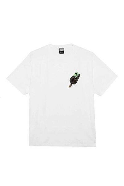 Obey Ανδρικό T-shirt με σχέδιο παγωτό ξυλάκι, βαρέως τύπου, μέγεθος L