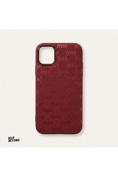 iPhone 11 Uyumlu İtalyan Stil Monogram Desenli Premium Kılıf