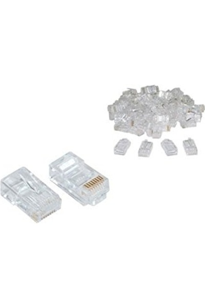Gembird MUFA RJ-45 pt. cablu UTP, Cat5e, RJ-45 (T), plastic, 10 buc, "LC-8P8C...