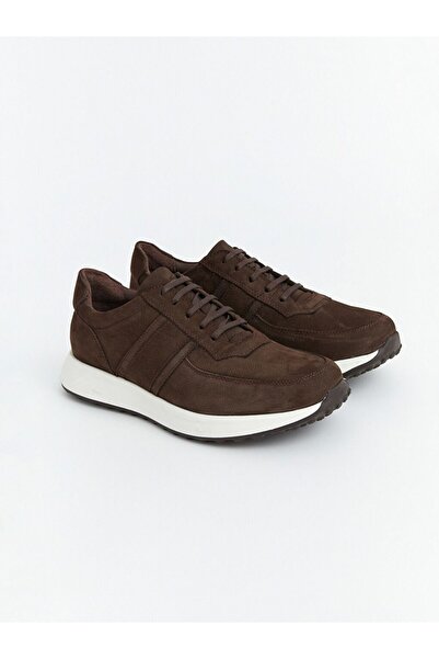 LC Waikiki Lcw Steps Brown Suede Men's Sports Shoes