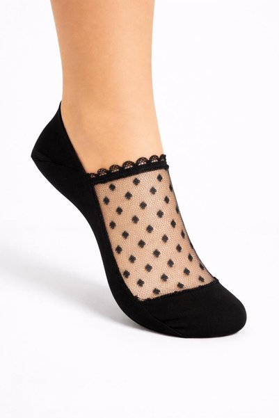 Tarzbabetcorap Women's Micro Socks Polka Dot Set of 3