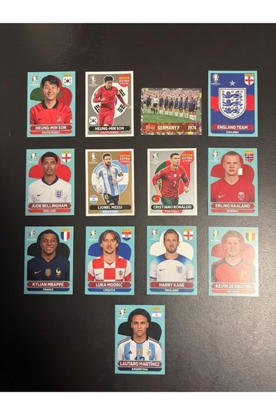 Panini FIFA World Cup 2026 Sticker Paketi 20'li Paket Toplam (140) Sticker Resmi Lisanslı