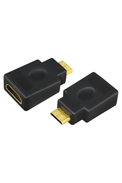 LogiLink ADAPTOR video LOGILINK, Mini-HDMI (Type C)(T) la HDMI (M), conectori...