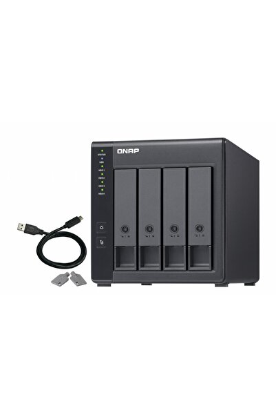 Qnap EXPANSION NAS QNAP, HDD x 4, capacitate maxima 24 TB, porturi USB Type C...