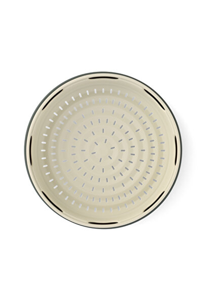 Greenpan Steamy Krem 24 cm Buharda Pişirici | 24 cm Tencerelerle Uyumlu | Üst...
