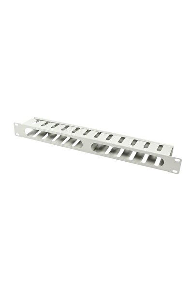 LogiLink Panou gestionare cabluri ORCC01G 19 inch 1U capac gri