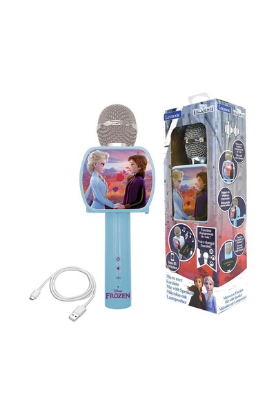 LEXIBOOK : Frozen Karaoke Microphone (25.MIC240FZ)