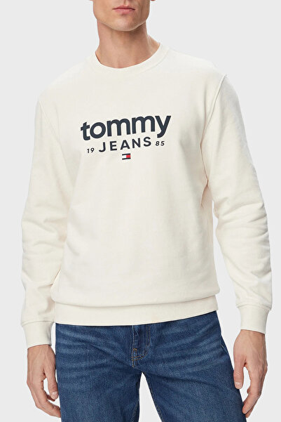 Tommy Jeans Pamuklu Regular Fit Bisiklet Yaka Sweat Erkek SWEAT DM0DM23392 YBH