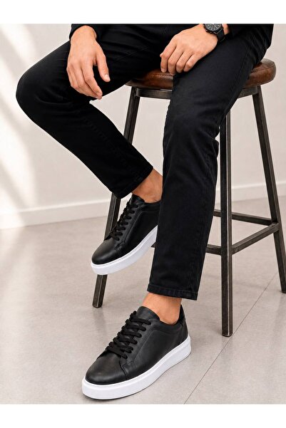 PAPUCUMUN DÜNYASI Men's Genuine Leather Sneaker