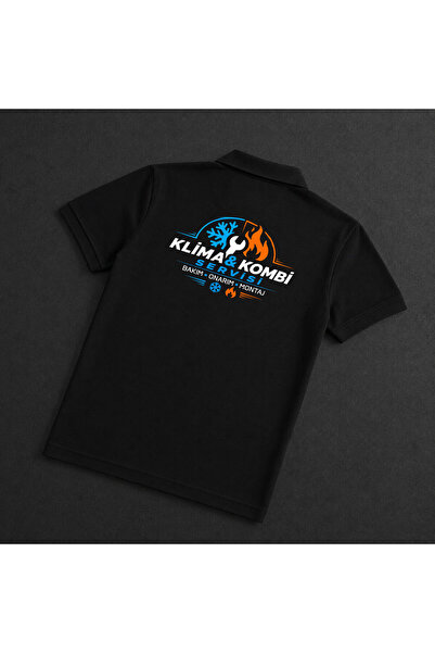 dafri KOMPLETNA USLUGA KLIMATIZACIJE T-shirt sa polo izrezom od 100% pamuka