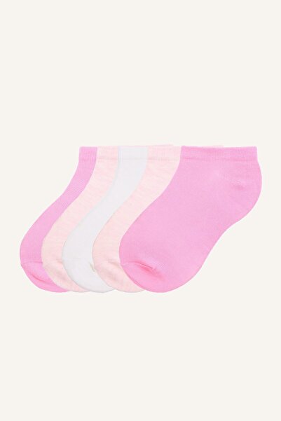 DeFacto 5-Pack Cotton Booties Socks for Girls I2962A8Ns