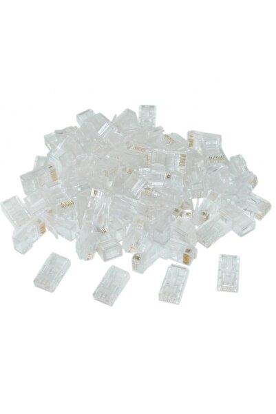 Gembird MUFA RJ-45 pt. cablu UTP, Cat6, RJ-45 (T), plastic, 100 buc, "LC-8P8C...