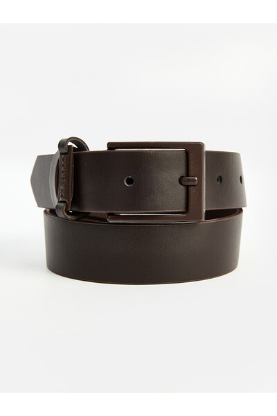 LC Waikiki Trendlucky Leather Look Men's Belt with a Difference