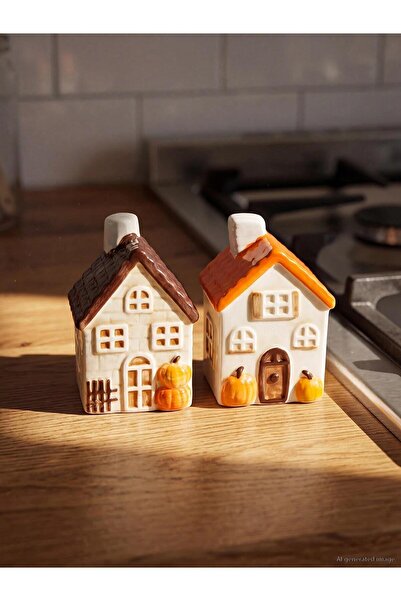 LC Waikiki Mixed Ceramic Salt and Pepper Shakers with Household Figures (W6)