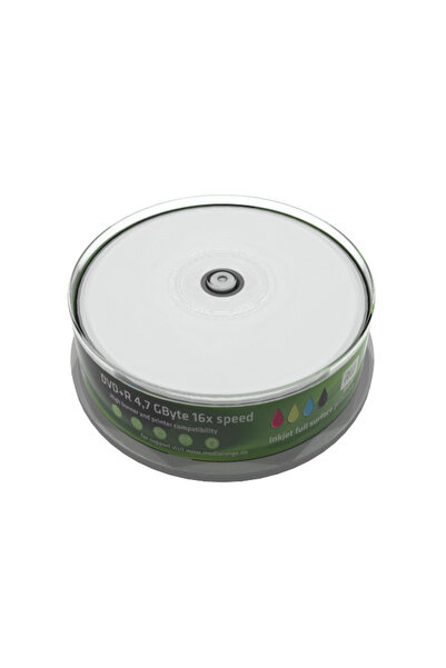 MediaRange DVD+R 16x Print Cake25 "MR408"
