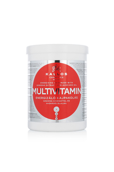 Kallos Cosmetics Kallos Multivitamin Energising Hair Mask 1000 ml