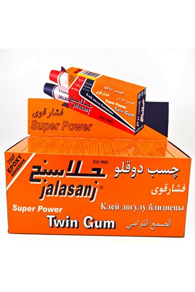TuğraÇelik JALASANJ-706F İkiz Tüp Orijinal İran Yapıştırıcı 18gr- 24'li Paket