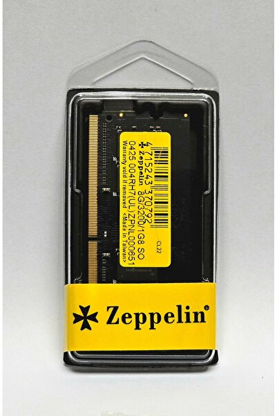 Zeppelin SODIMM Zeppelin, DDR4 8GB, 3200 MHz, retail "ZE-SD4-8G3200"