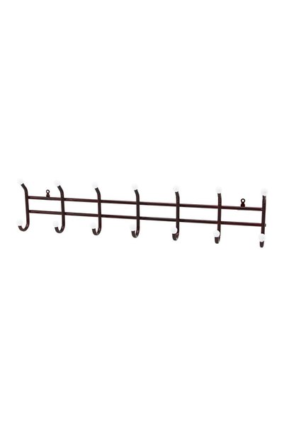 Generic Brand Ceylan No-7 Metal Thick Pipe Wall Hanger - Pack of 6