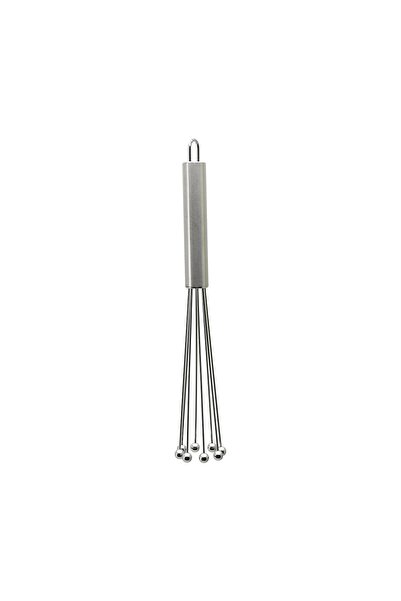 TuğraÇelik Pablito Home PBT-670 Büyük 30cm 8 Boncuk Uçlu Metal Çırpıcı Krom Sap- 12'li Paket