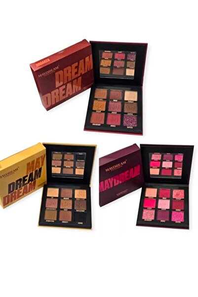 MAYDRREAM باليت ظلال العيون مايدريم (Maydream Eyeshadow Palette) - مجموعة 9 أ...
