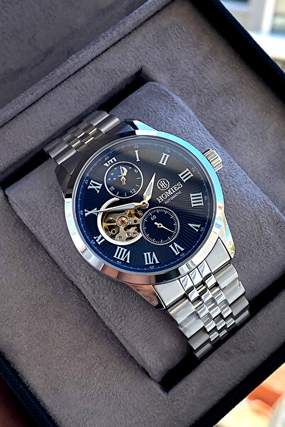 Homies Automatic Men's Wristwatch 2 Years Warranty Steel Band Boxed Waterproof