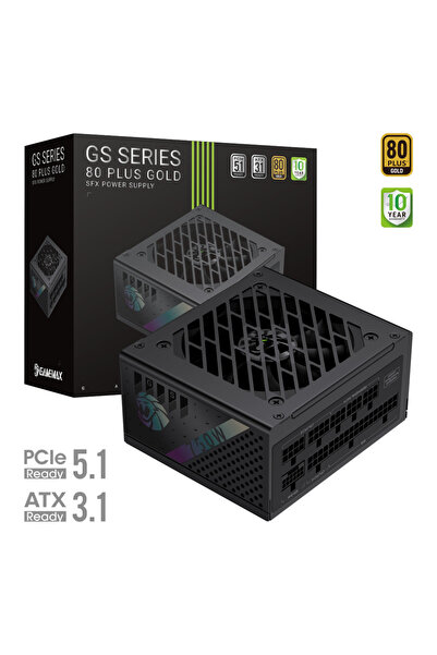 GAMEMAX Τροφοδοτικό G5 750G, 750W, Πλήρως Αρθρωτό, 80 PLUS Gold, SFX (Μαύρο)