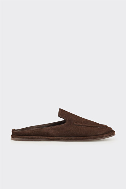 Elle Shoes Kahve Deri Kadın Sabo