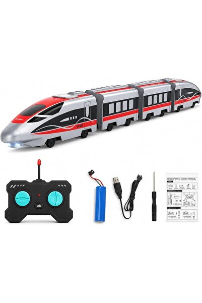 MIANQIONGFENG Mianqi Remote Control Train Model Railway High Speed Railway Tr...
