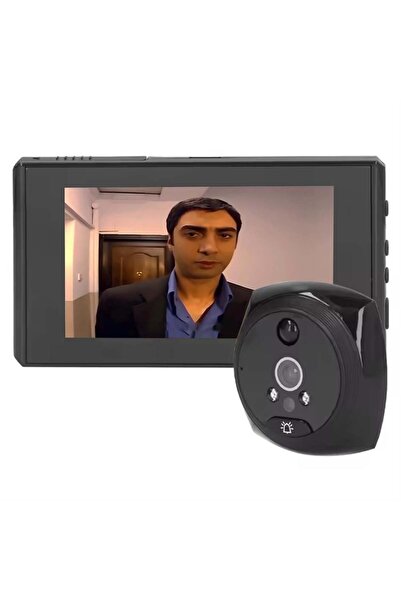 Powermaster PM-24933 3.5 Inch Kameralı Akıllı Kapı Zili