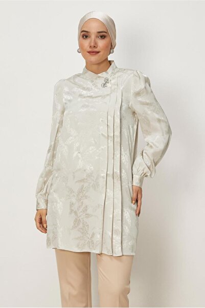 Alvina Pi̇li̇se Detailed Tunic 46785