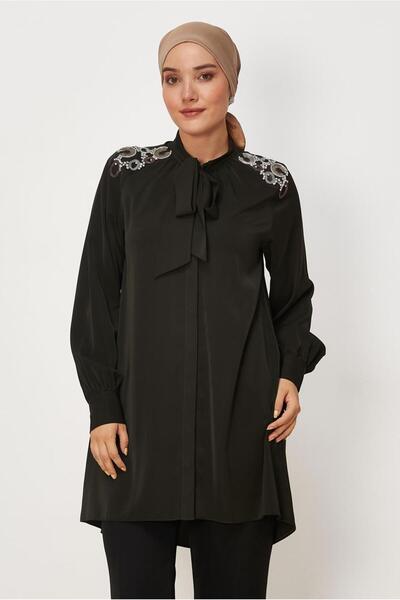 Alvina Neck-Tie Tunic 46783