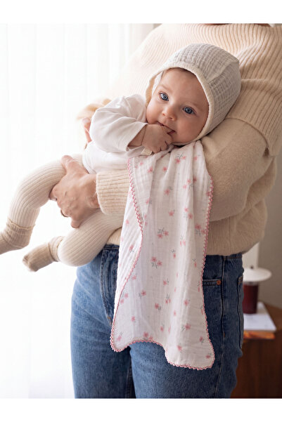 Moi Noi 4-Piece Organic Cotton Muslin Baby Shoulder Cover
