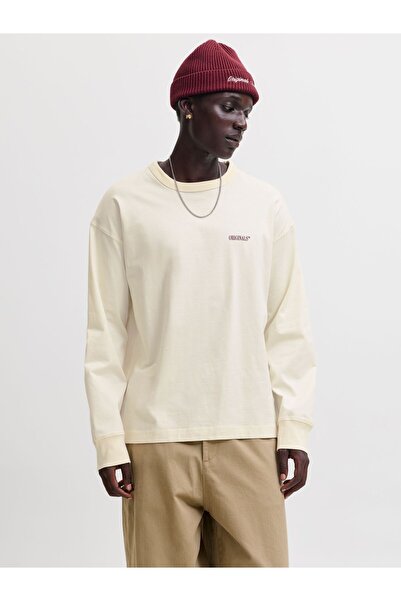 Jack & Jones Tričko s dlhým rukávom s potlačou na chrbte Tričko s dlhým rukávom
