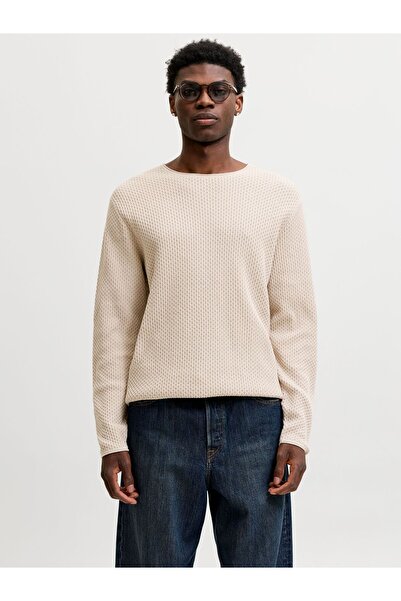 Jack & Jones Premium Strickpullover Einfarbig Strickpullover
