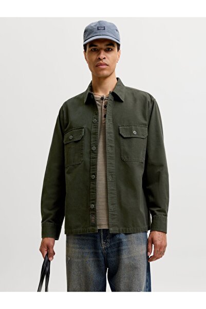 Jack & Jones Cămașă tip jachetă cu cămașă tip jachetă croi relaxat