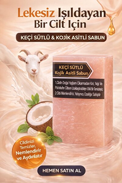 JASPER 9-Pack Goat Milk - Kojic Acid Soap Natural - Without Additives | Revit...