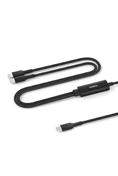 GENERAL Belkin Boostcharge Pro Charging Cable, (2-in-1), Usb-C to Usb-C 140W,...