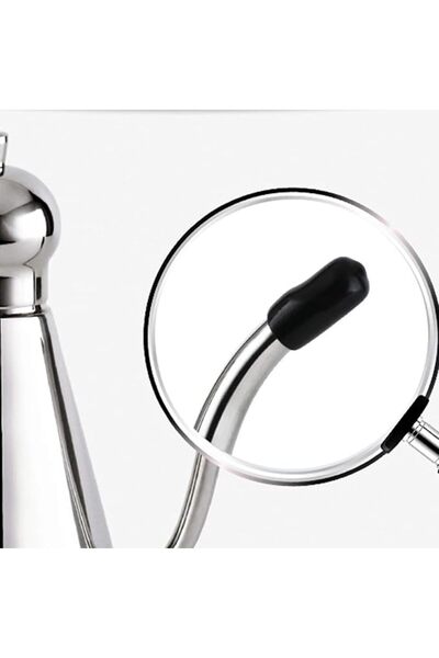 GENERAL Stainless Steel Olive Oil Dispenser Bottle, Drip-Free Pouring Oil Pot with Anti-Drip Spout, Storage Container