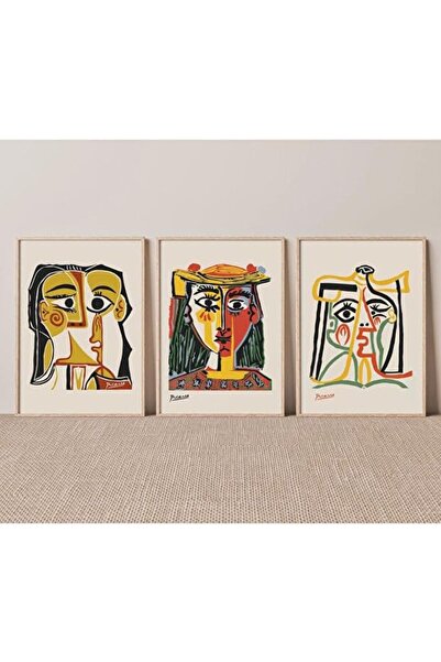 ALAYRA International Signtouch Coffee Reed Framed Wall Art Set of 3 40x60 cm