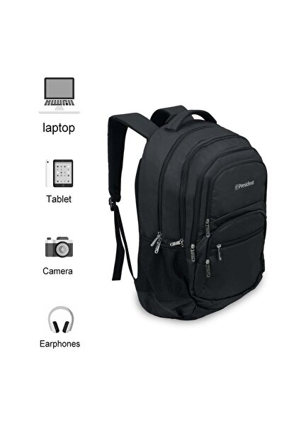 President Premium Backpack 22" (BPP8152) BLACK